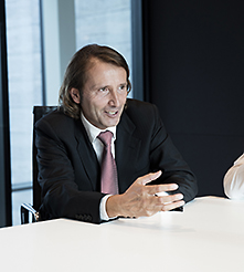 Christian Abegglen im Gespräch